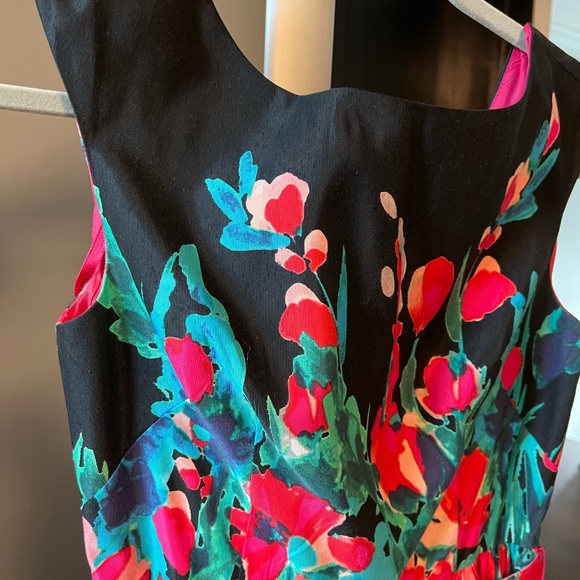 Eliza J Floral Belted Dress - Picture 2 of 5